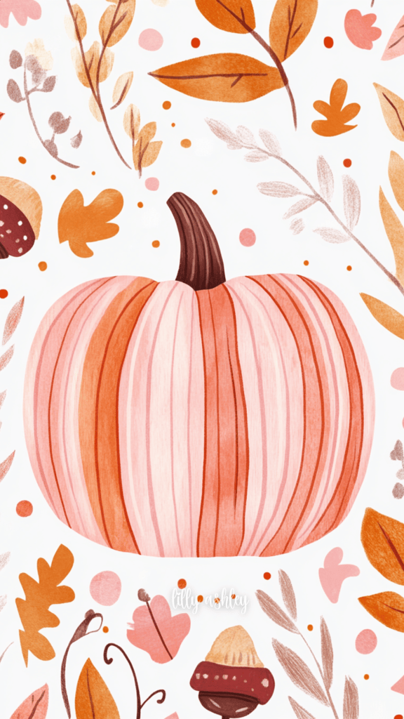 Pink Fall Wallpaper Collection - Lilly Ashley Design